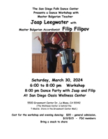 Flyer SDFDC Jaap Leegwater and Filip Filipov