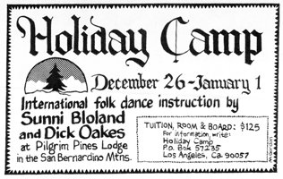 Holiday Camp 1976 Ad