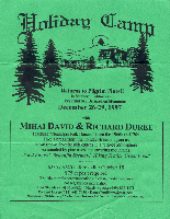 Holiday Camp Flyer 1997