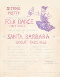 Santa Barbara Folk Dance Conference Flyer