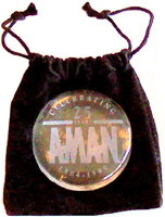 AMAN 25th Anniversary Memento