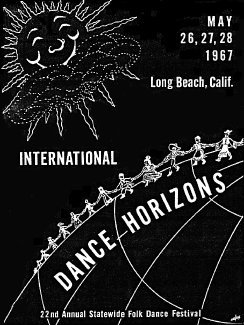 Califronia Statewide Folk Dance Festival Program Cover, 1967