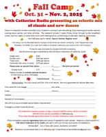 Fall Camp Registration