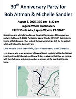 Bob Altman & Michelle Sandler Party, 250803