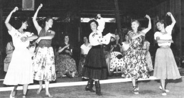 Madelynne Greene with Castanets 1955