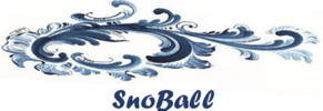 Norske Runddansere's Annual Snoball logo