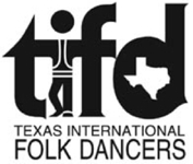 Texas International Folk Dancers logo