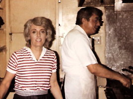 Marilyn and Chalo Holguin in Red Mill House