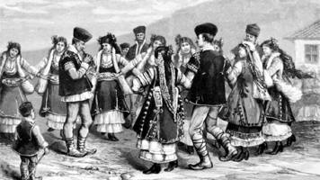 Bulgarian Horo Dancers