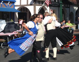 Denmark dancers from Solvang