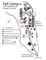 Fall Camp Map 2026