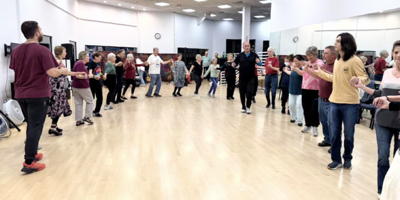 Folk Dance Center dancers