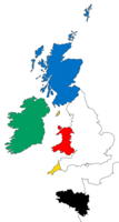 Map Modern Celts