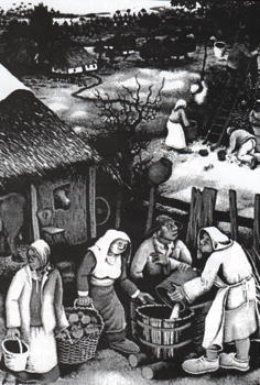 Romanian peasants