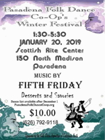 Pasadena Winter Festival January 20 2019
