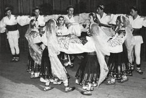 Romanian Dancers from International Folk Dancing U.S.A.