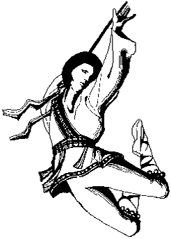 Calusarii dancer