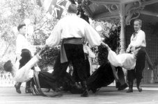 Gandy Dancers performing Arkan, Disneyland, December 23, 1961